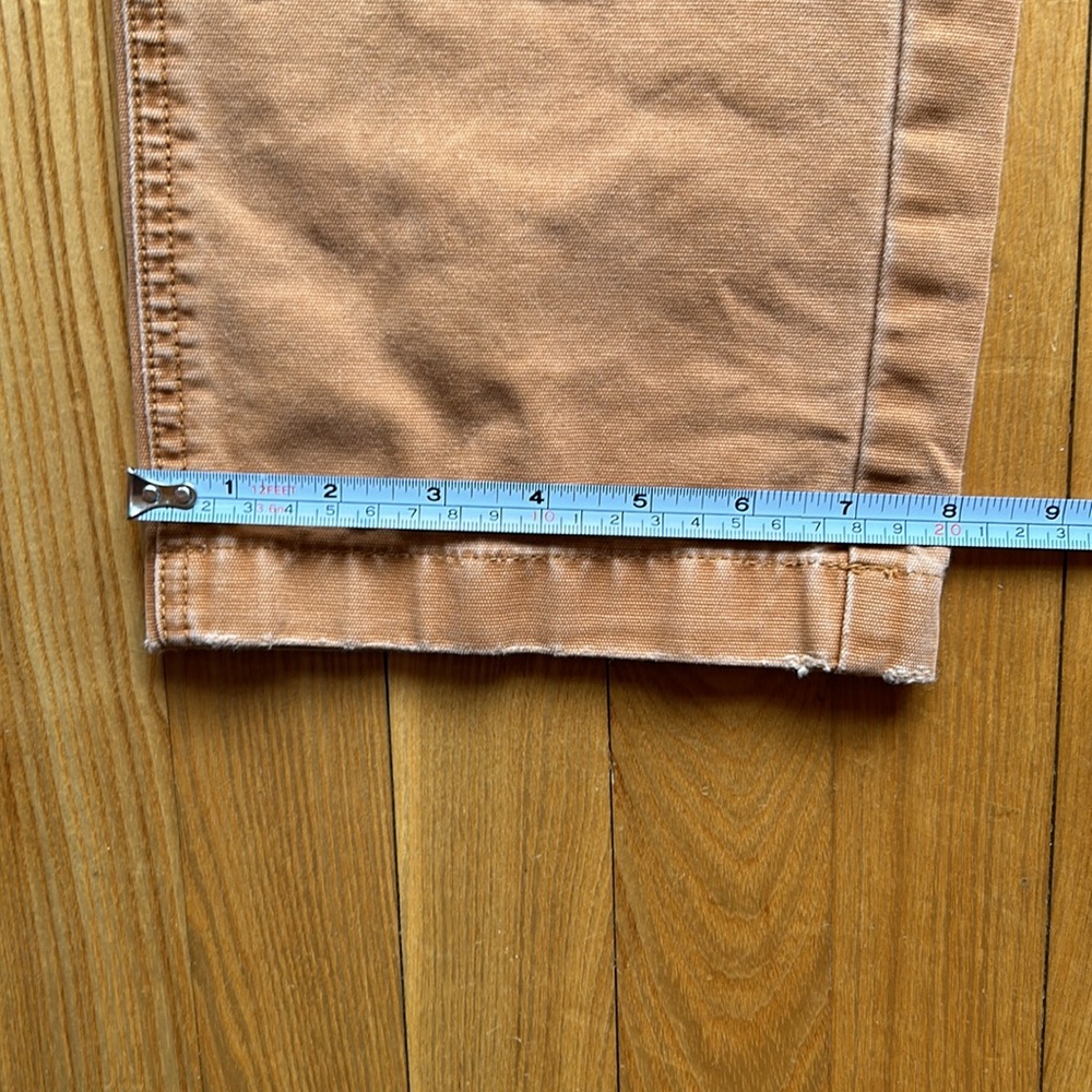 Madewell Tan Brown Canvas Overalls Romper - Picture 5 of 7